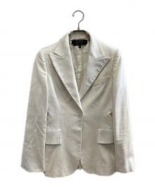 GUCCI（グッチ）の古着「テーラードジャケット」｜ベージュ