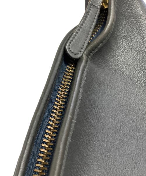 COACH（コーチ）COACH (コーチ) レザーショルダーバッグ ブラックの古着・服飾アイテム