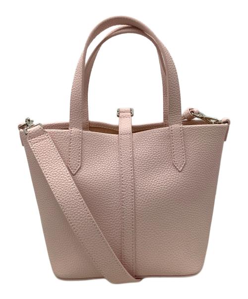 CHARLES & KEITH（チャールズアンドキース）CHARLES & KEITH (チャールズアンドキース) 2WAYショルダーバッグ ピンクの古着・服飾アイテム