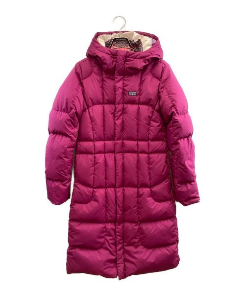 Patagonia（パタゴニア）Patagonia (パタゴニア) ダウンコート ショッキングピンク サイズ:XL(14)の古着・服飾アイテム