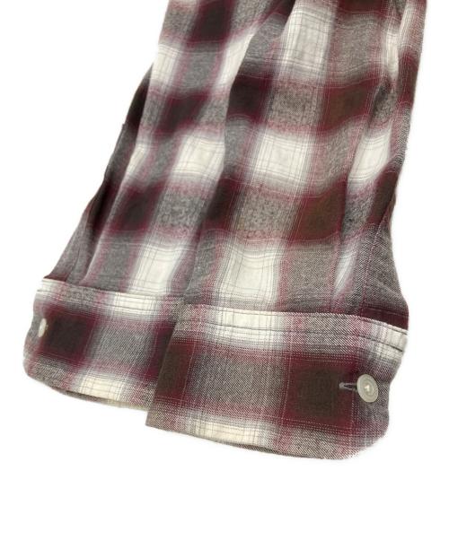 NEIGHBORHOOD（ネイバーフッド）NEIGHBORHOOD (ネイバーフッド) 長袖シャツ ホワイト×パープル サイズ:Mの古着・服飾アイテム