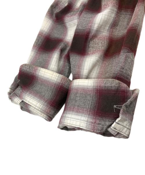 NEIGHBORHOOD（ネイバーフッド）NEIGHBORHOOD (ネイバーフッド) 長袖シャツ ホワイト×パープル サイズ:Mの古着・服飾アイテム