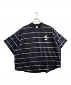 SEESEEシーシー）の古着「オーバーサイズシャツ」｜ネイビー