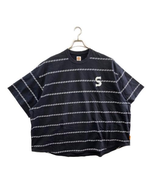 SEESEE（シーシー）SEESEE (シーシー) オーバーサイズシャツ ネイビー サイズ:XLの古着・服飾アイテム