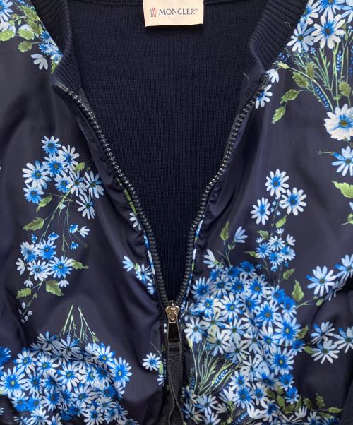 MONCLER（モンクレール）MONCLER (モンクレール) 薄手カーディガン ネイビー サイズ:Sの古着・服飾アイテム
