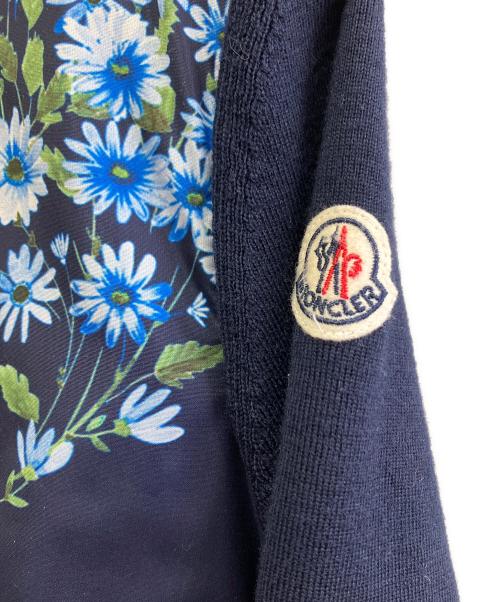 MONCLER（モンクレール）MONCLER (モンクレール) 薄手カーディガン ネイビー サイズ:Sの古着・服飾アイテム