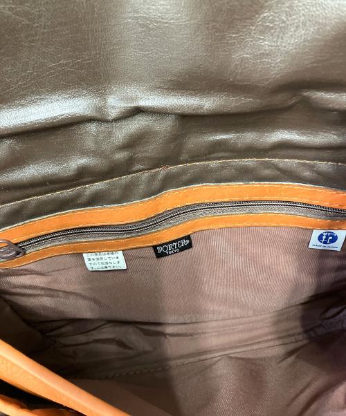 PORTER（ポーター）PORTER (ポーター) ショルダーバッグ ブラウンの古着・服飾アイテム