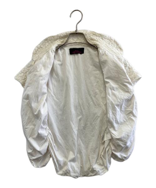 tricot COMME des GARCONS（トリココムデギャルソン）tricot COMME des GARCONS (トリココムデギャルソン) 半袖ブラウス アイボリー サイズ:Mの古着・服飾アイテム