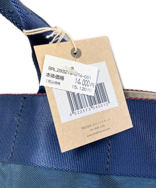 BRIEFING（ブリーフィング）BRIEFING (ブリーフィング) ナイロントートバッグ ネイビーの古着・服飾アイテム