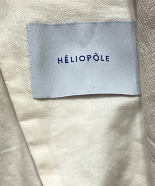heliopole（エリオポール）heliopole (エリオポール) スプリングコート ライトベージュ サイズ:38の古着・服飾アイテム