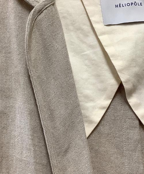 heliopole（エリオポール）heliopole (エリオポール) スプリングコート ライトベージュ サイズ:38の古着・服飾アイテム