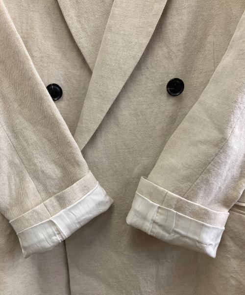 CHAOS（カオス）Chaos (カオス) テーラードジャケット ライトベージュ サイズ:38の古着・服飾アイテム