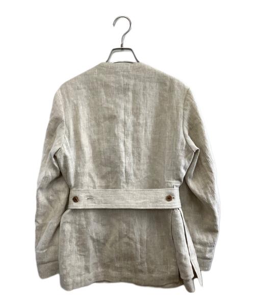 INSCRIRE（アンスクリア）INSCRIRE (アンスクリア) ジャケット アイボリー サイズ:36の古着・服飾アイテム