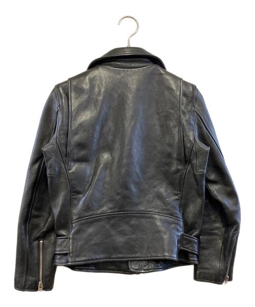 beautiful people（ビューティフルピープル）beautiful people (ビューティフルピープル) ダブルライダースジャケット ブラック サイズ:150の古着・服飾アイテム