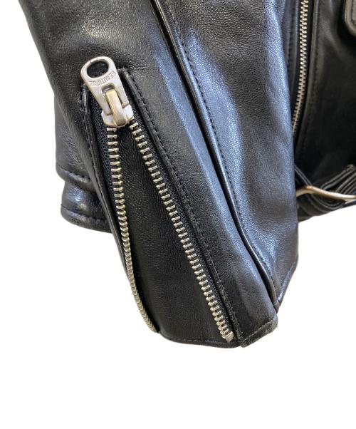 beautiful people（ビューティフルピープル）beautiful people (ビューティフルピープル) ダブルライダースジャケット ブラック サイズ:150の古着・服飾アイテム