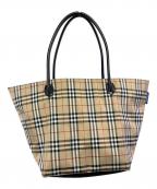 BURBERRY BLUE LABELバーバリー ブルー レーベル）の古着「トートバッグ」｜ベージュ
