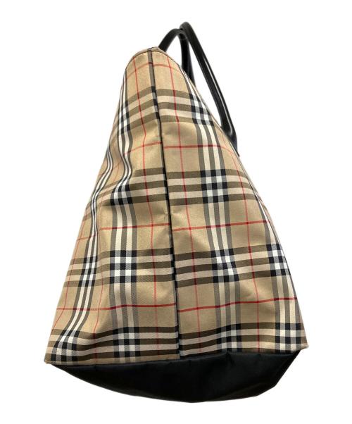 BURBERRY BLUE LABEL（バーバリー ブルー レーベル）BURBERRY BLUE LABEL (バーバリー ブルー レーベル) トートバッグ ベージュの古着・服飾アイテム