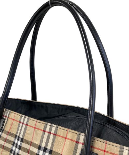 BURBERRY BLUE LABEL（バーバリー ブルー レーベル）BURBERRY BLUE LABEL (バーバリー ブルー レーベル) トートバッグ ベージュの古着・服飾アイテム