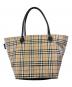BURBERRY BLUE LABEL (バーバリー ブルー レーベル) トートバッグ ベージュ：8000円