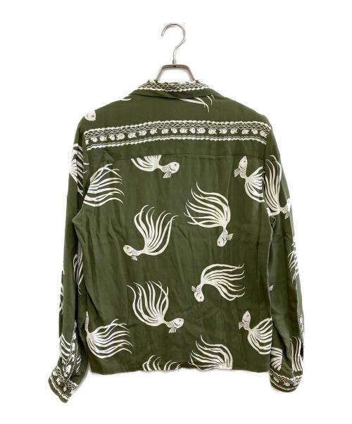 NEIGHBORHOOD（ネイバーフッド）NEIGHBORHOOD (ネイバーフッド) 長袖シャツ グリーン サイズ:Sの古着・服飾アイテム