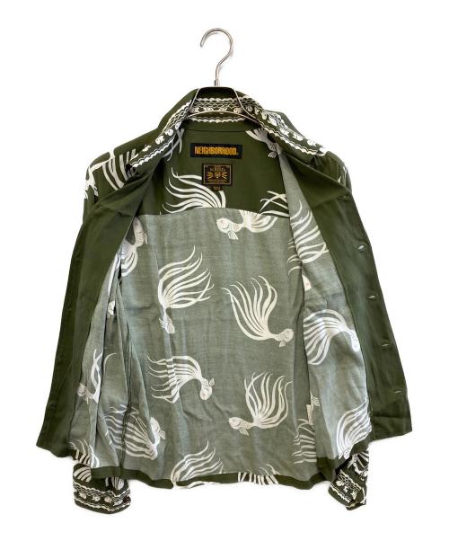 NEIGHBORHOOD（ネイバーフッド）NEIGHBORHOOD (ネイバーフッド) 長袖シャツ グリーン サイズ:Sの古着・服飾アイテム