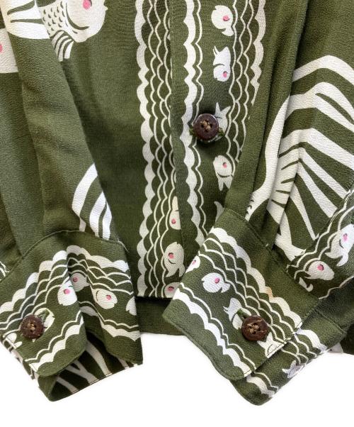 NEIGHBORHOOD（ネイバーフッド）NEIGHBORHOOD (ネイバーフッド) 長袖シャツ グリーン サイズ:Sの古着・服飾アイテム