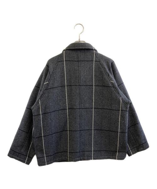 NEIGHBORHOOD（ネイバーフッド）NEIGHBORHOOD (ネイバーフッド) ヘリンボーンカバーオール ブラック サイズ:Sの古着・服飾アイテム