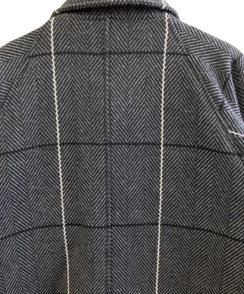 NEIGHBORHOOD（ネイバーフッド）NEIGHBORHOOD (ネイバーフッド) ヘリンボーンカバーオール ブラック サイズ:Sの古着・服飾アイテム