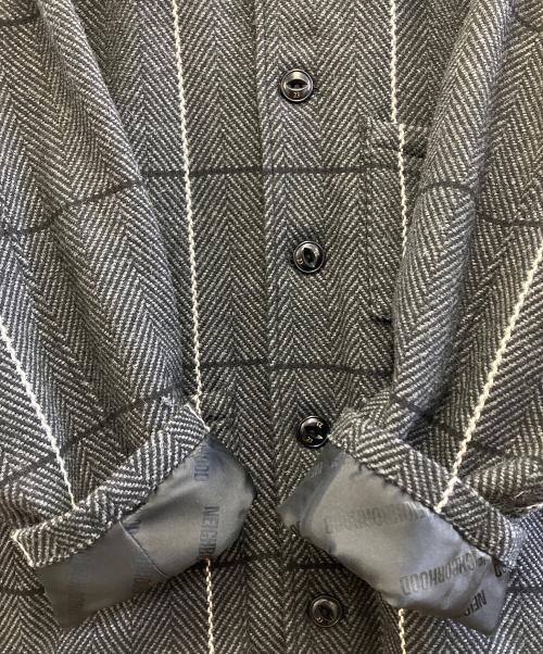 NEIGHBORHOOD（ネイバーフッド）NEIGHBORHOOD (ネイバーフッド) ヘリンボーンカバーオール ブラック サイズ:Sの古着・服飾アイテム