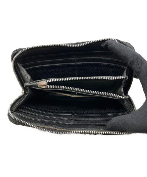 CHROME HEARTS（クロムハーツ）CHROME HEARTS (クロムハーツ) 長財布 ブラックの古着・服飾アイテム