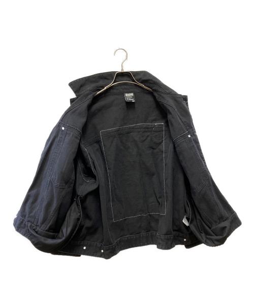 ZUTOMAYO（ズトマヨ）ZUTOMAYO (ズトマヨ) デニムジャケット ブラック サイズ:Lの古着・服飾アイテム