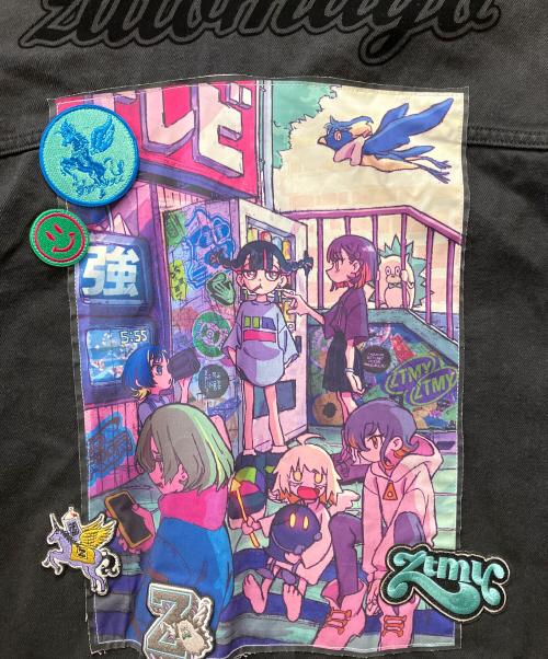 ZUTOMAYO（ズトマヨ）ZUTOMAYO (ズトマヨ) デニムジャケット ブラック サイズ:Lの古着・服飾アイテム
