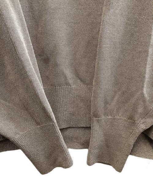 ssstein（シュタイン）ssstein (シュタイン) 薄手ニット ゴールド サイズ:Sの古着・服飾アイテム