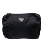 PRADAプラダ）の古着「ナイロンポーチ」｜ブラック