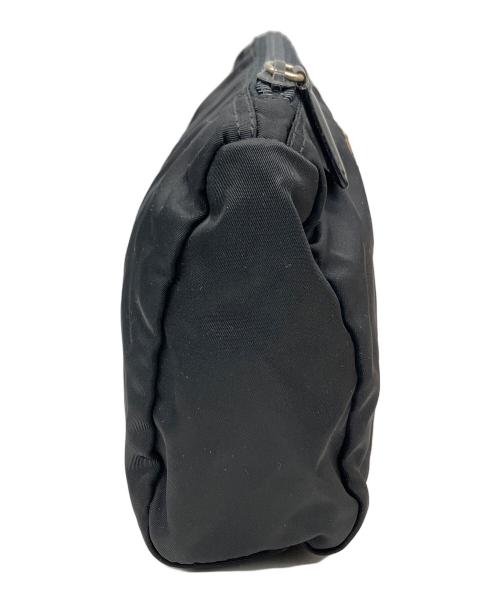 PRADA（プラダ）PRADA (プラダ) ナイロンポーチ ブラックの古着・服飾アイテム