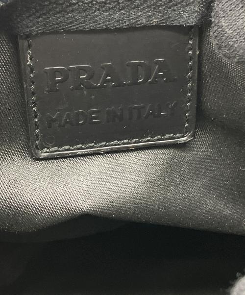 PRADA（プラダ）PRADA (プラダ) ナイロンポーチ ブラックの古着・服飾アイテム