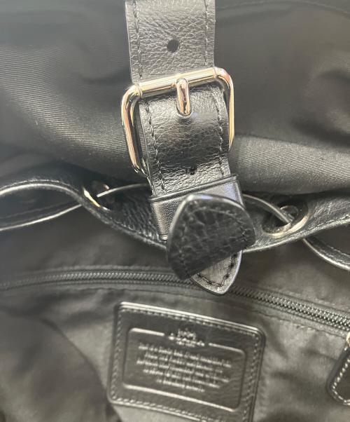 COACH（コーチ）COACH (コーチ) リュック ブラックの古着・服飾アイテム