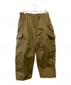 KAPTAIN SUNSHINEキャプテンサンシャイン）の古着「カーゴパンツ」｜カーキ