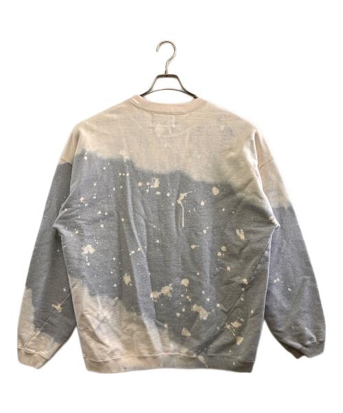 NOMARHYTHM TEXTILE（ノーマリズムテキスタイル）NOMARHYTHM TEXTILE (ノーマリズムテキスタイル) Hand Dye Twist Sweat グレー×ベージュ サイズ:4 未使用品の古着・服飾アイテム