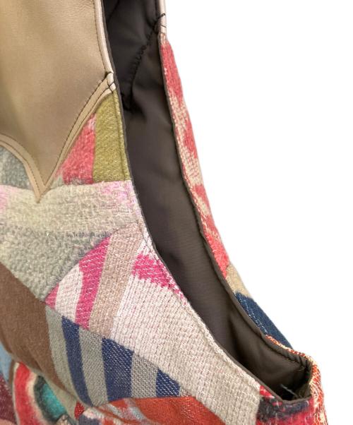 RockyMountainFeatherBed（ロッキーマウンテンフェザーベッド）RockyMountainFeatherBed (ロッキーマウンテンフェザーベッド) パッチワークダウンベスト マルチカラー サイズ:36の古着・服飾アイテム