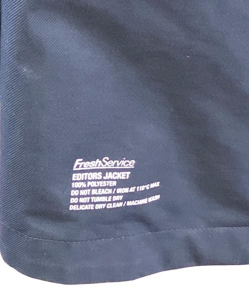 FreshService（フレッシュサービス）FreshService (フレッシュサービス) EDITORS JACKET ネイビー サイズ:Sの古着・服飾アイテム