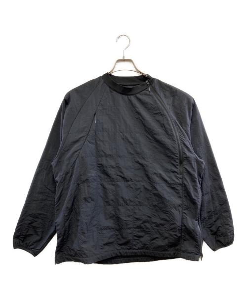 BLK WHITE MOUNTAINEERING（ビーエルケー ホワイトマウンテ二アニング）BLK WHITE MOUNTAINEERING (ビーエルケー ホワイトマウンテ二アニング) QUILTING ZIP PULLOVER ブラック サイズ:3の古着・服飾アイテム