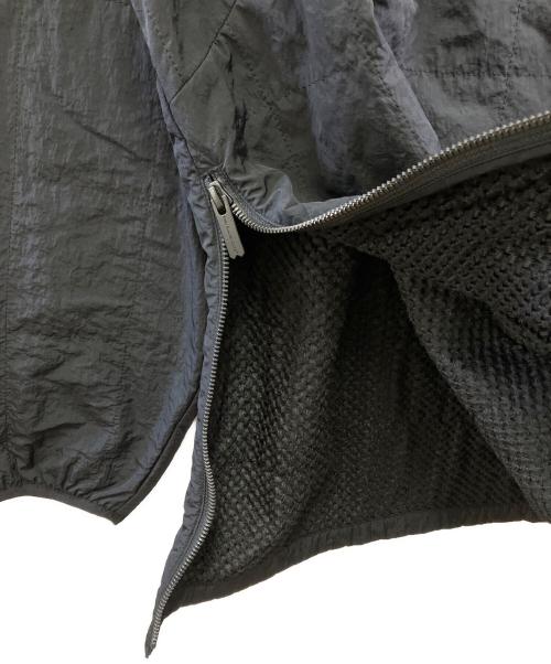 BLK WHITE MOUNTAINEERING（ビーエルケー ホワイトマウンテ二アニング）BLK WHITE MOUNTAINEERING (ビーエルケー ホワイトマウンテ二アニング) QUILTING ZIP PULLOVER ブラック サイズ:3の古着・服飾アイテム