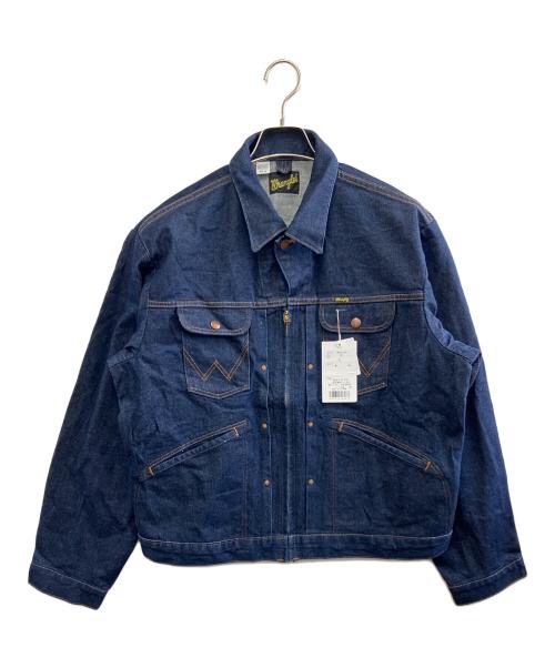 Wrangler（ラングラー）Wrangler (ラングラー) デニムジャケット インディゴ サイズ:40 L 両方記載 未使用品の古着・服飾アイテム