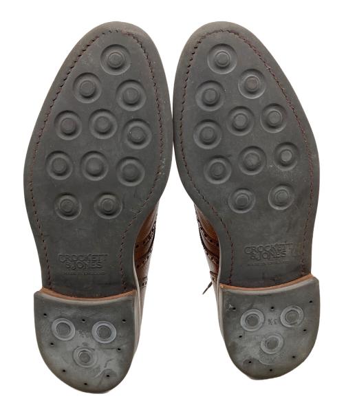 Crockett & Jones（クロケット＆ジョーンズ）Crockett & Jones (クロケット＆ジョーンズ) ウィングチップシューズ ブラウン サイズ:7 1/2の古着・服飾アイテム