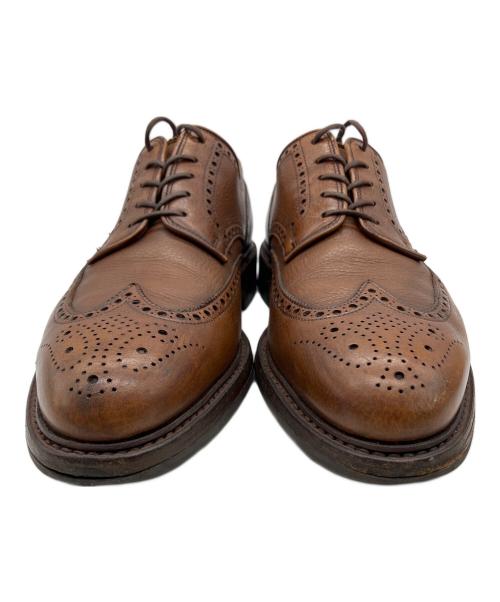 Crockett & Jones（クロケット＆ジョーンズ）Crockett & Jones (クロケット＆ジョーンズ) ウィングチップシューズ ブラウン サイズ:7 1/2の古着・服飾アイテム