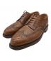 Crockett & Jones（クロケット＆ジョーンズ）の古着「ウィングチップシューズ」｜ブラウン