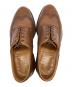 中古・古着 Crockett & Jones (クロケット＆ジョーンズ) ウィングチップシューズ ブラウン サイズ:7 1/2：25000円