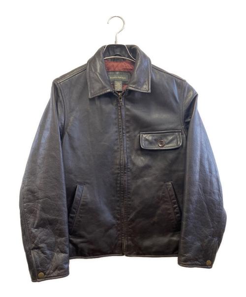 BANANA REPUBLIC（バナナリパブリック）BANANA REPUBLIC (バナナリパブリック) レザージャケット ダークブラウン サイズ:XSの古着・服飾アイテム