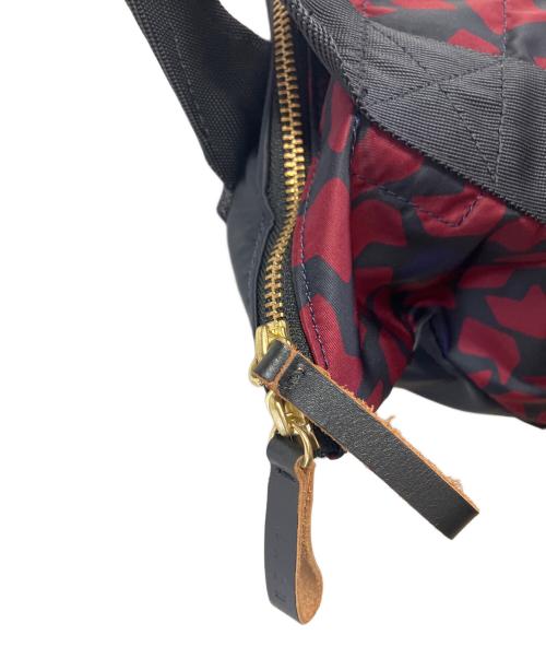 MARNI（マルニ）MARNI (マルニ) PORTER (ポーター) 2WAYバッグ ブラック×レッドの古着・服飾アイテム
